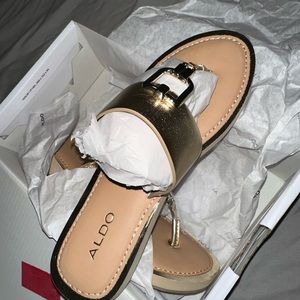 Aldo sandals brand new never used